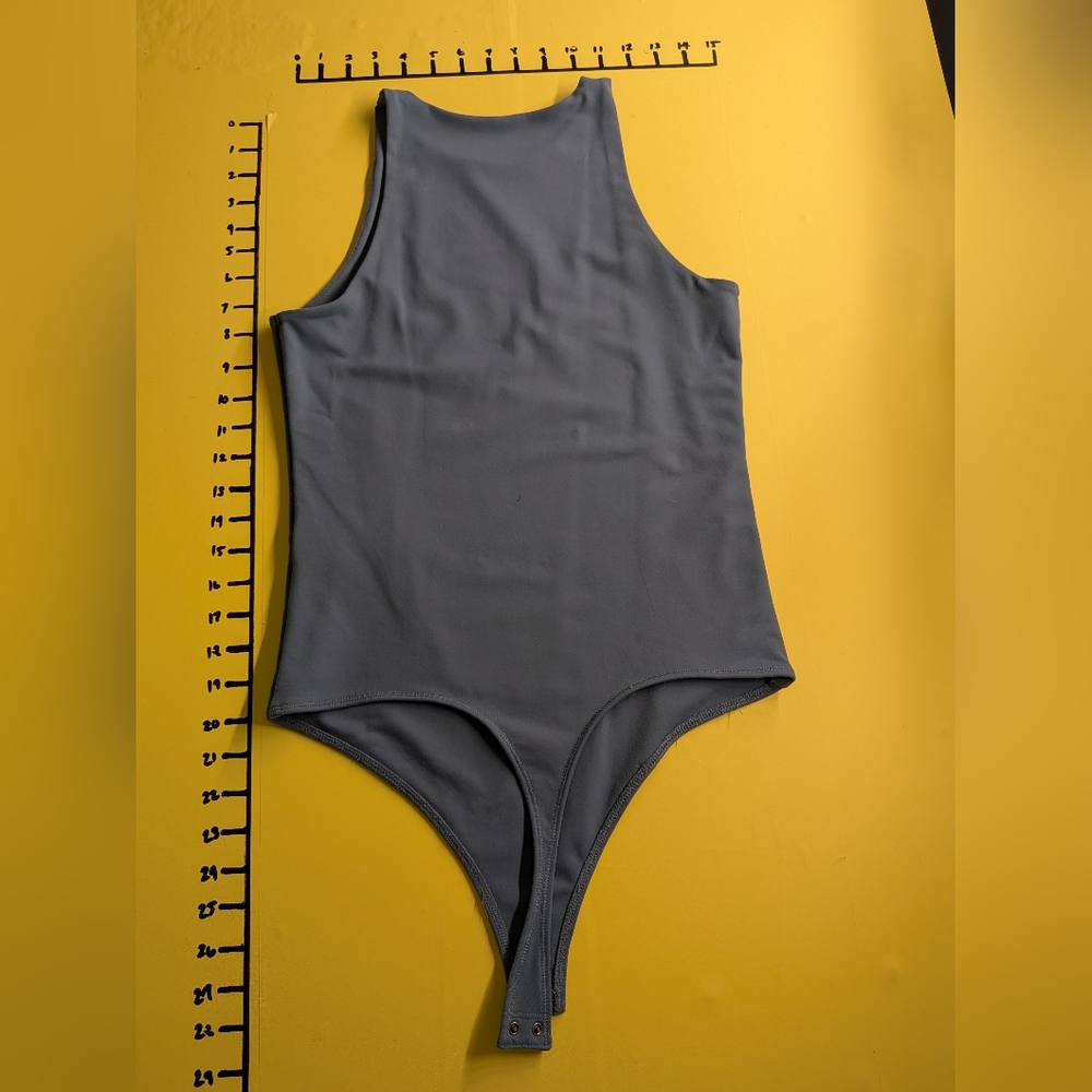 Abercrombie & Fitch Charcoal Bodysuit - Picture 3 of 3